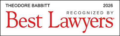 Ted Babbitt Best Lawyers Badge 2026